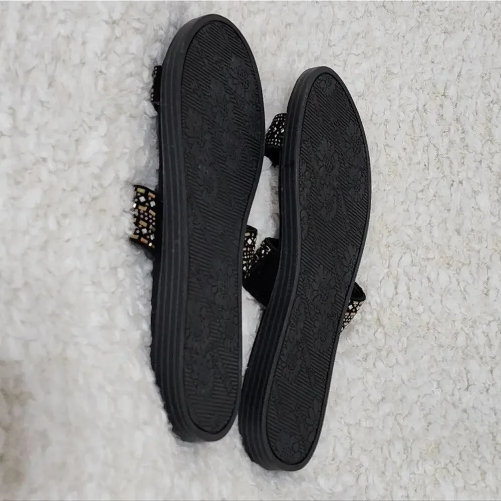 Yellow Box Delfie Metallic Multi strap sandal size 9.5 new!!! - Picture 5 of 6